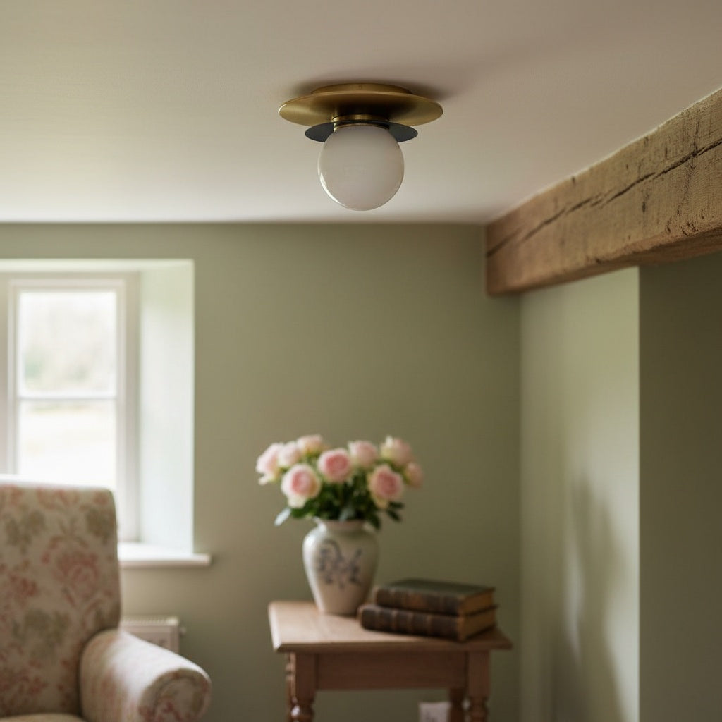 Artivo Layered Modern Globe Ceiling Light for Living Room & Bedroom | Esilora