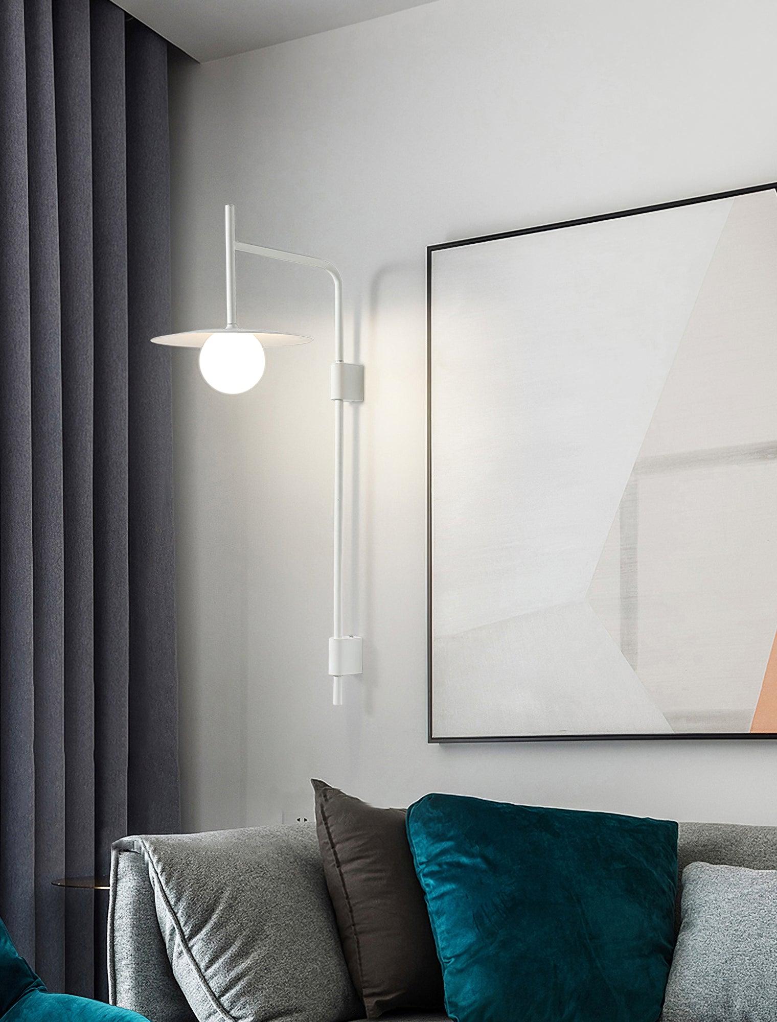 Nordic Swing Arm Wall Lamp for Living Room M22 | Esilora