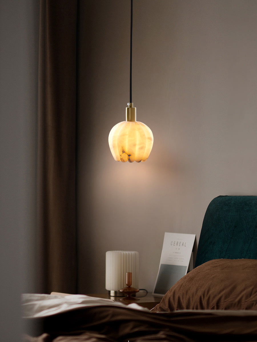Lilin pendellampe i alabast | Esilora