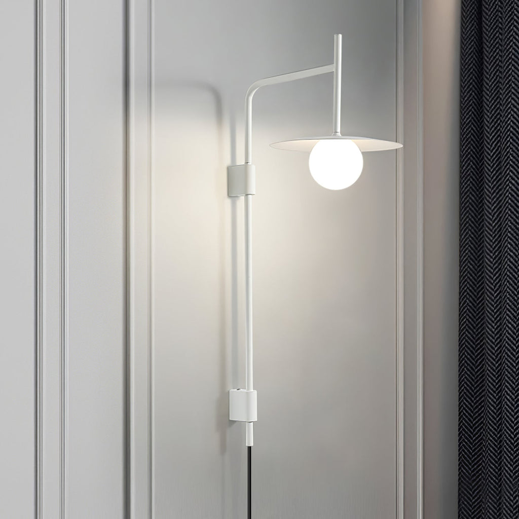 Nordic Swing Arm Wall Lamp for Living Room M22 | Esilora