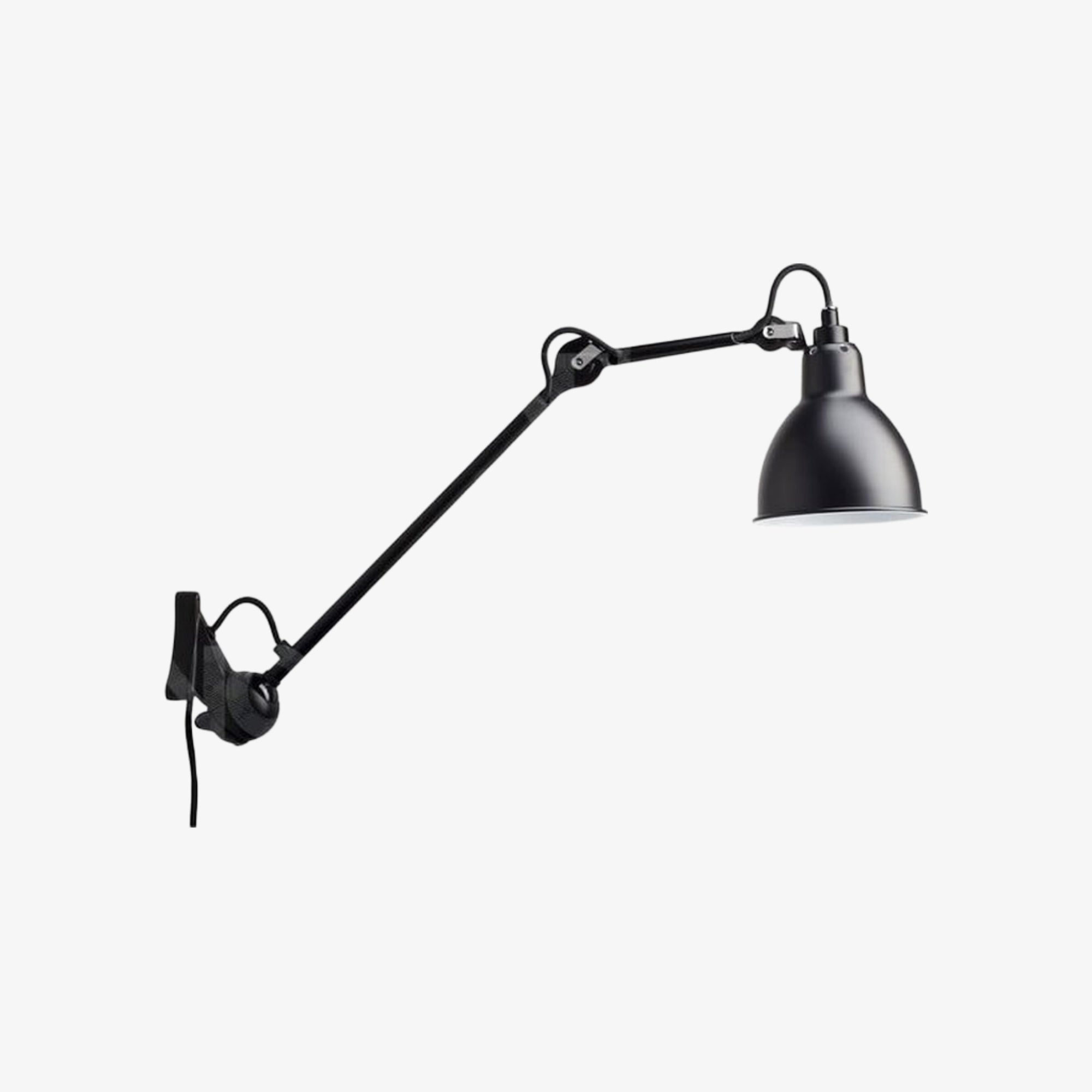 Articula Foldable Swing Arm Wall Light – Functional Wall Lamp with Rotatable Shade for Home N19 | Esilora