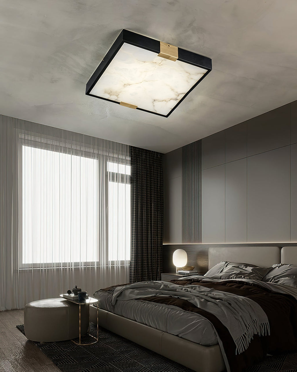 Lucien Alabaster Ceiling Light | Esilora