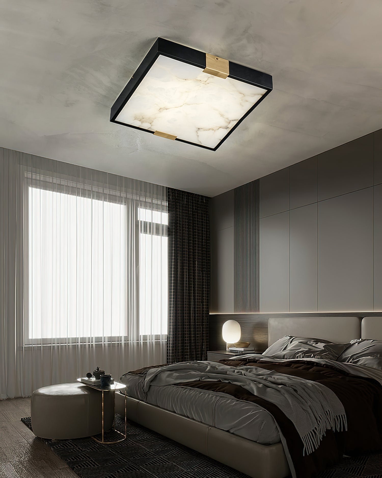 Lucien Alabaster Ceiling Light | Esilora