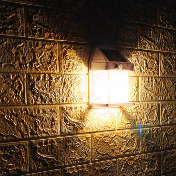 Solar Lantern Wall Light with Motion Detector – Pack of 2 - Esilora