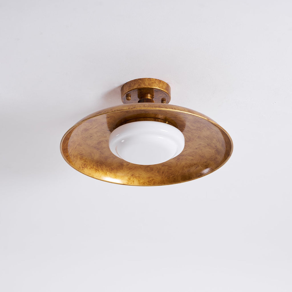 Pot-Lid Style Flat-Panel Ceiling Light | Esilora
