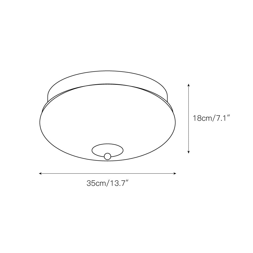 Ludo Round Ceiling Light | Esilora