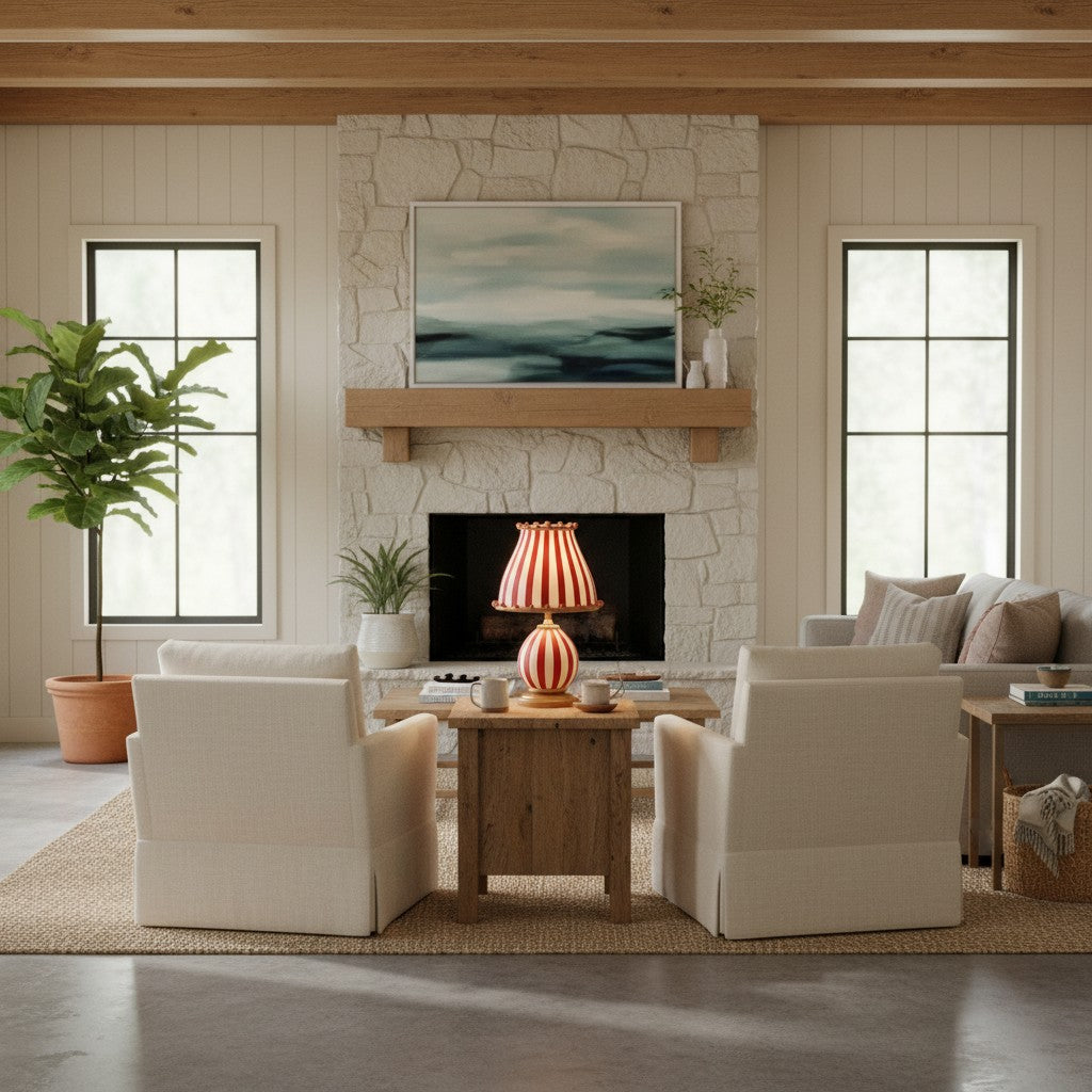 Lampada d’accento Festilo Mixed Tone con silhouette curva - Utilizzo in ambienti interni | Esilora