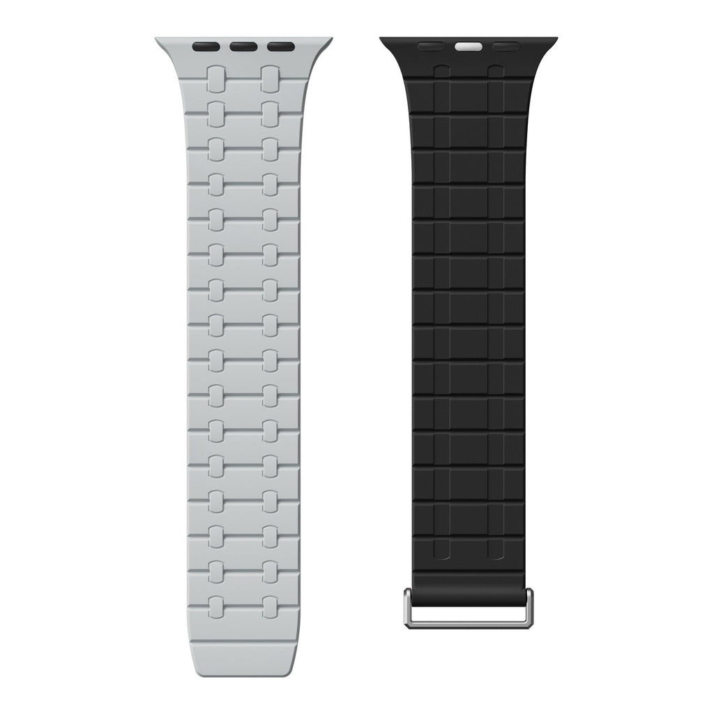 Bracelet magnétique en silicone pour montre connectée - Esilora