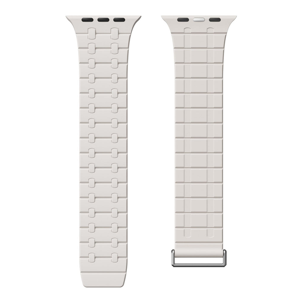 Bracelet magnétique en silicone pour montre connectée - Esilora