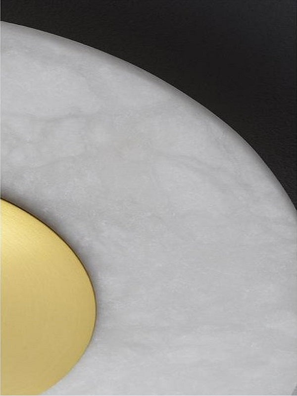 Minimalistische Elegante Swe Alabaster Wandlampe | Esilora