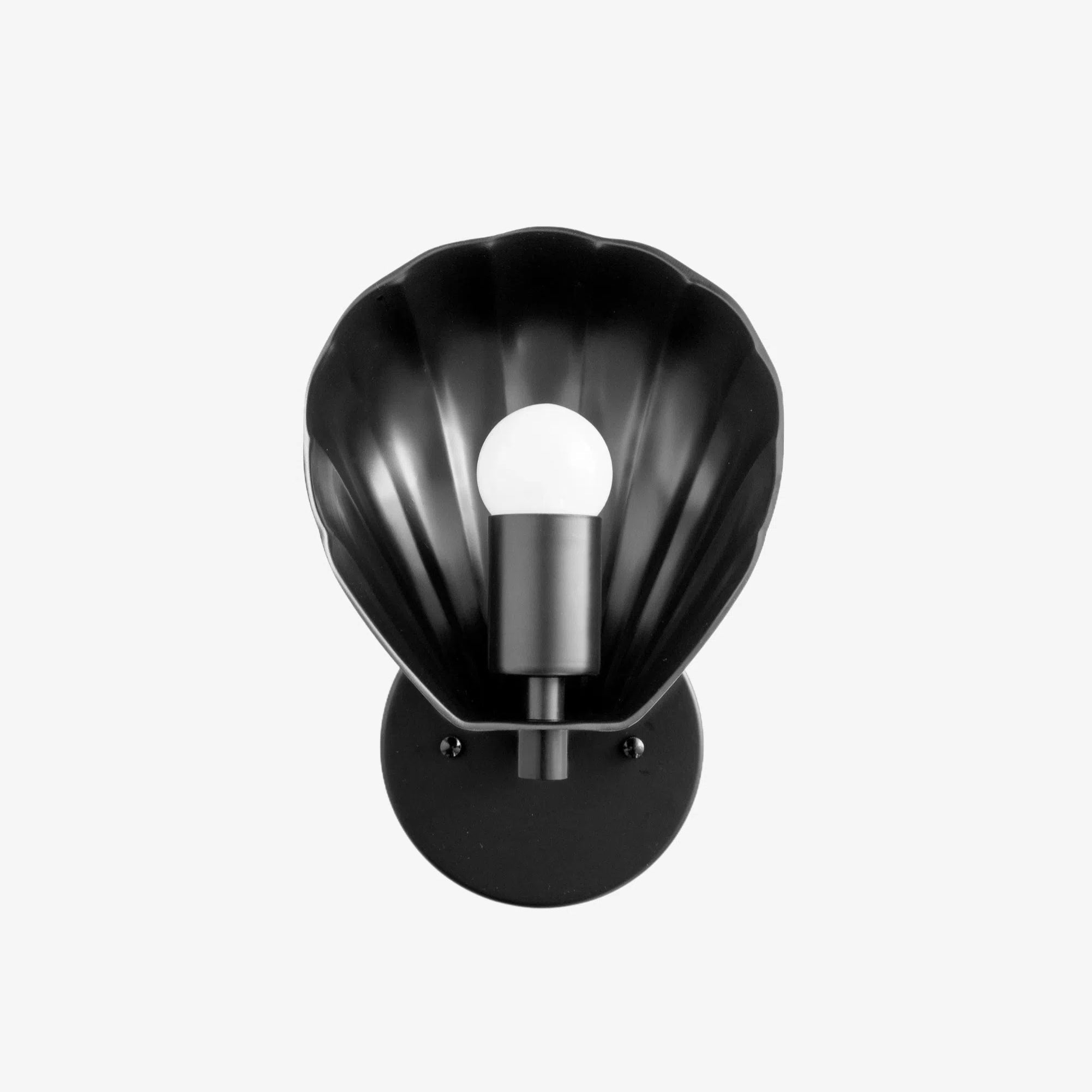 Ornato Luxe Scalloped Wall Sconce – Art Deco Design for Bathroom and Living Room | Esilora