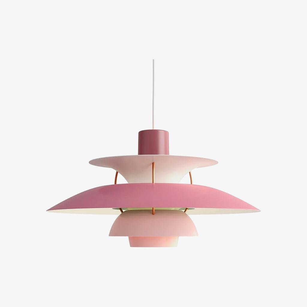 Layora Modern Scandinavian Pendant Light – Multi-Color Aluminum Design for Dining and Living Room N38 | Esilora