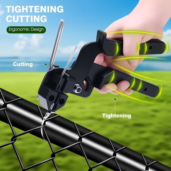 Stainless Steel Cable Tie Gun with Metal Fasteners - Esilora