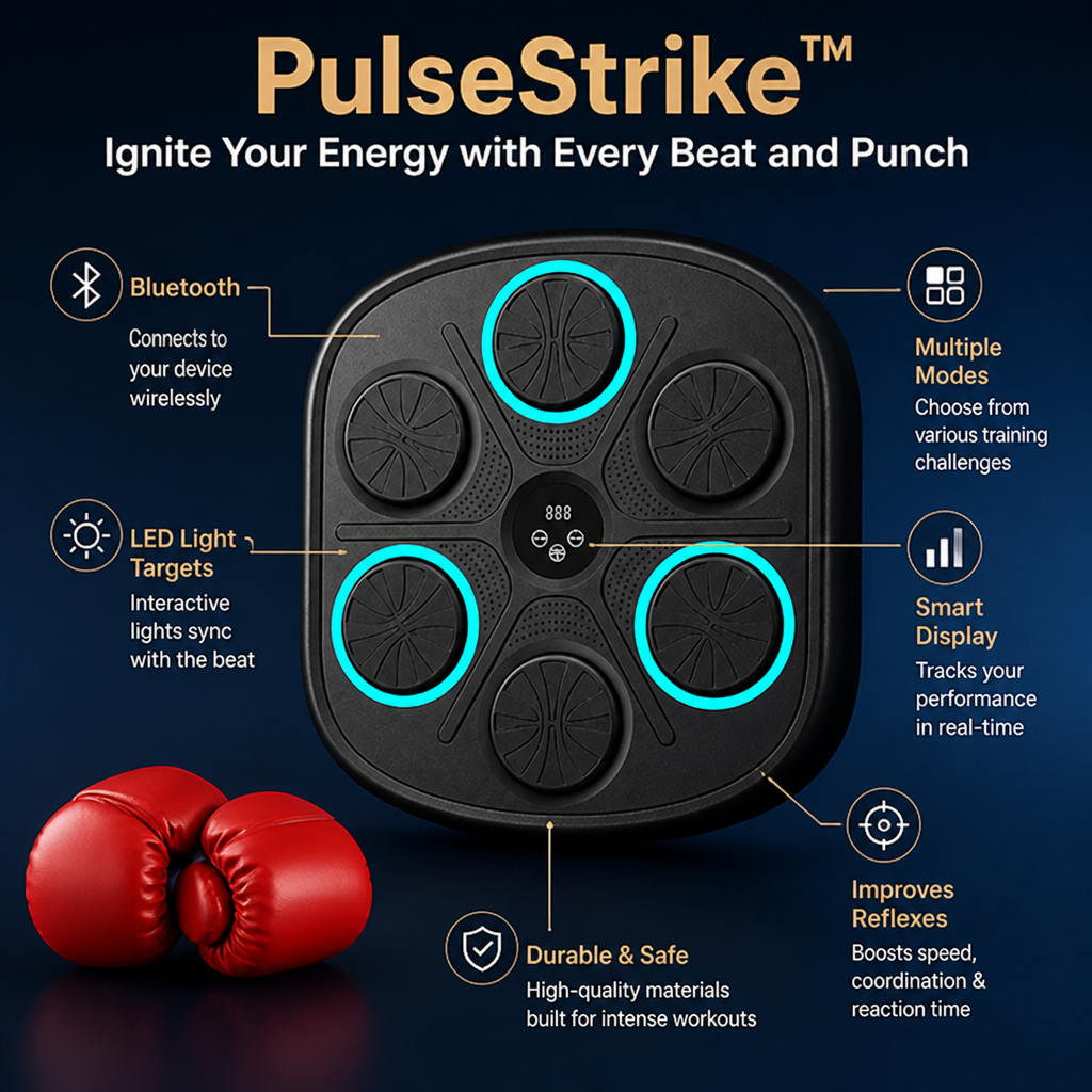 PulseStrike — Ignite Your Energy with Every Beat and Punch - Esilora