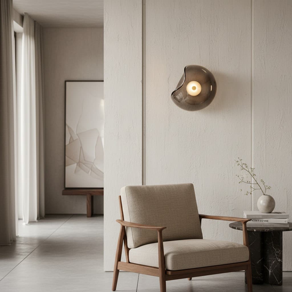 Nuevola Ambient Wall Light Elegant Look - Entryway Lounge | Esilora