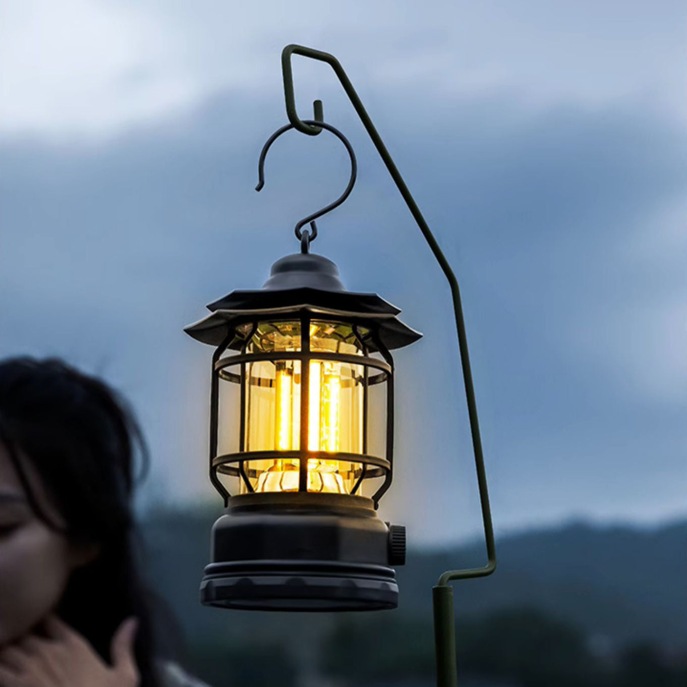 Laterne Outdoor-Camping-Tischlampe (mit integriertem Akku) | Esilora