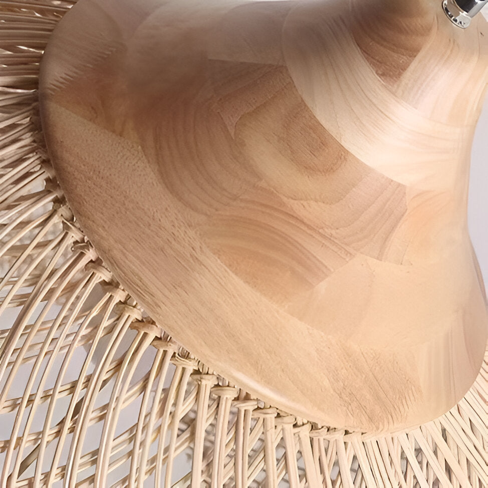 Retro Bohemian Rattan Pendant Light | Esilora