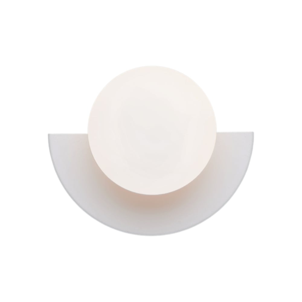 Nordic Macaron Glass Orb Wall Light Colorful Metal Modern Decor | Esilora