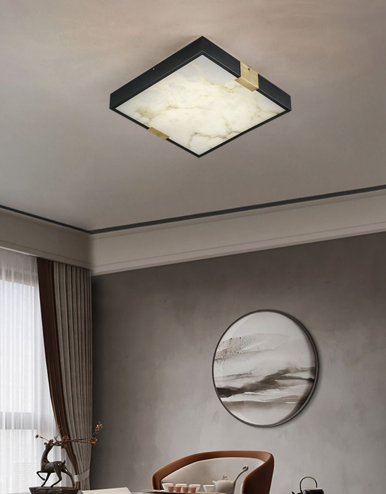 Lucien Alabaster Ceiling Light | Esilora