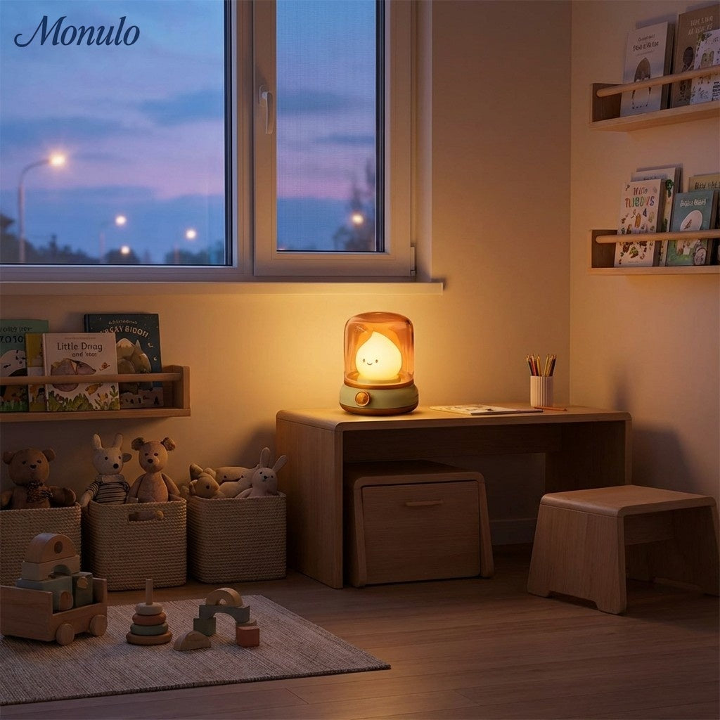 مصباح Flame LED الليلي الصغير | Esilora