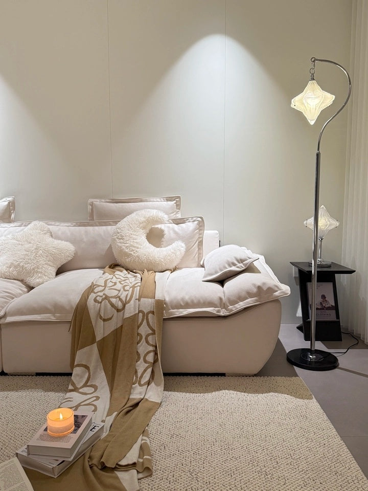Art Deco Star Floor Lamp – Modern Standing Lamp for Living Spaces – Astris Orion | Esilora
