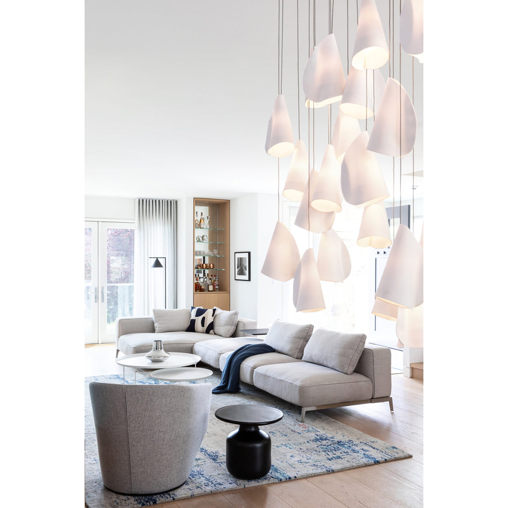 21 Thin Porcelain Pendant Lamp | Esilora