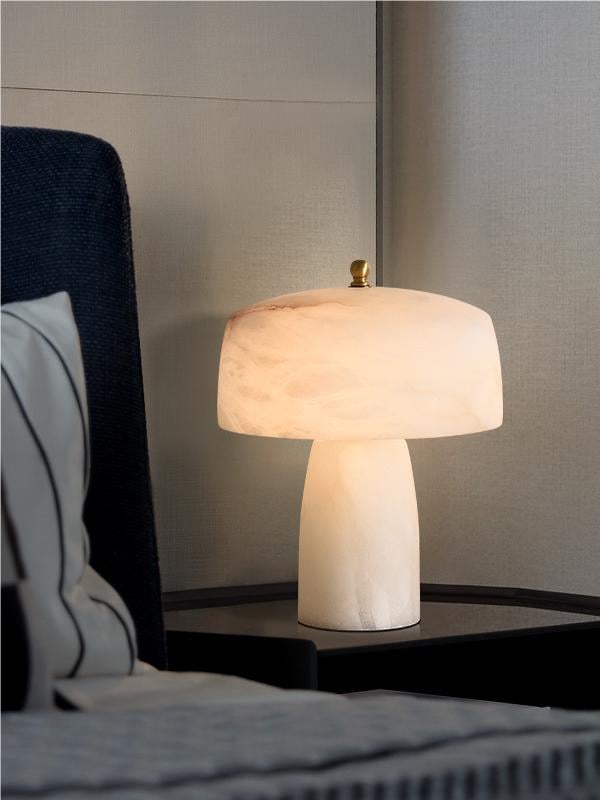 Minimalistische Moderne Esle Alabaster Tischlampe | Esilora