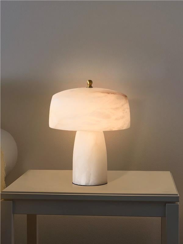 Minimalistische Moderne Esle Alabaster Tischlampe | Esilora
