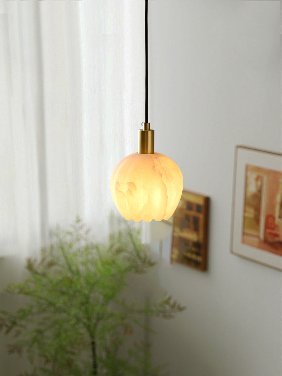 Lilin pendellampe i alabast | Esilora