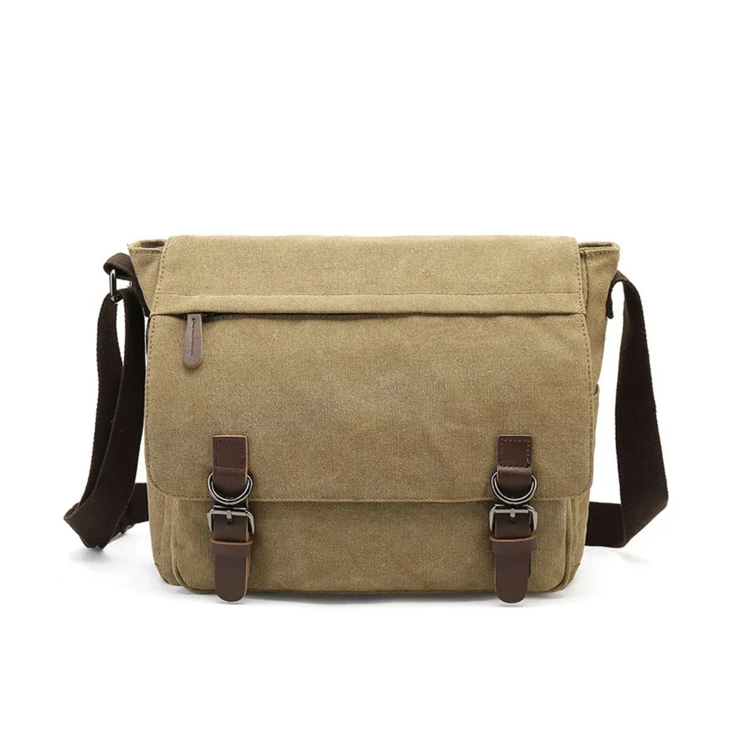 Stylish Canvas Shoulder Bag for Organized Travel - Esilora