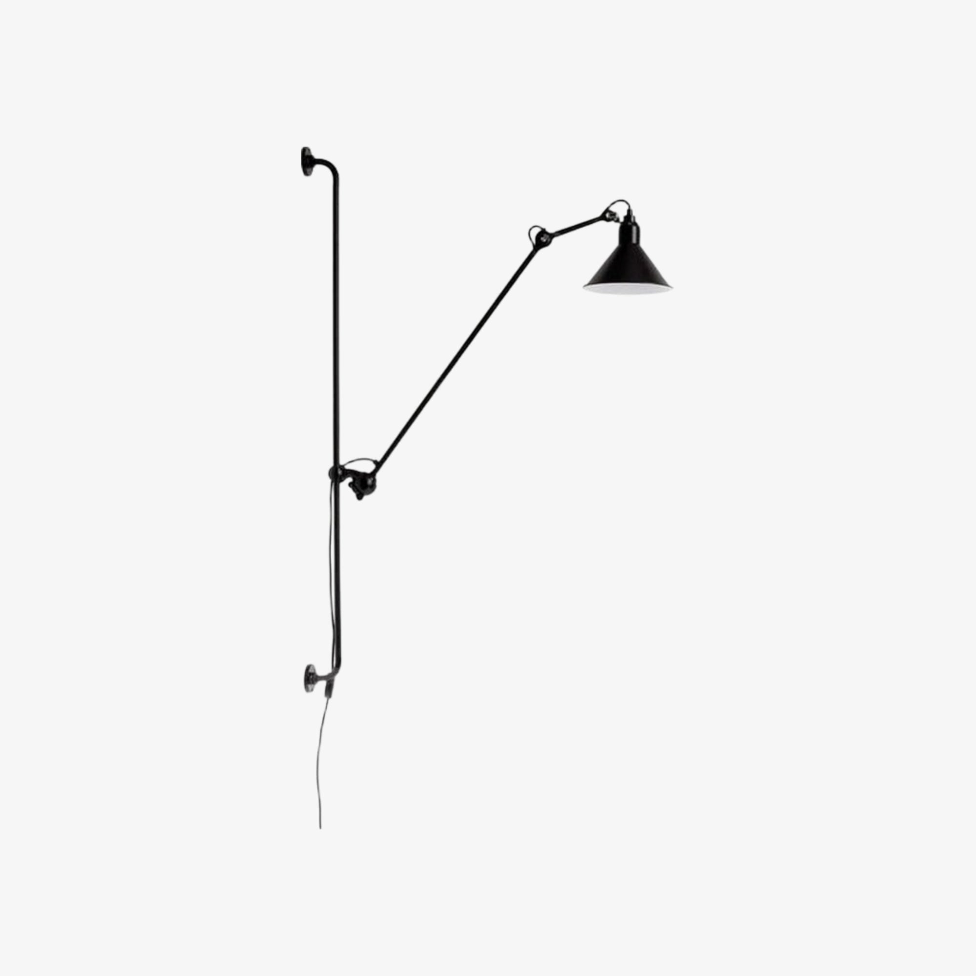 Articula Foldable Swing Arm Wall Light – Functional Wall Lamp with Rotatable Shade for Home N19 | Esilora