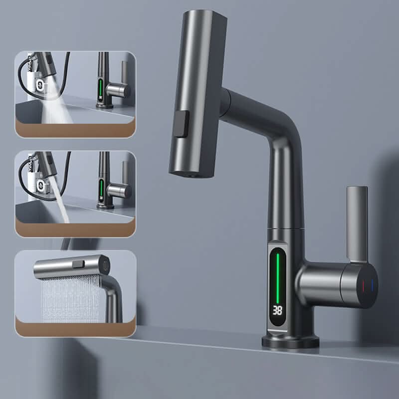 AquaNova Faucet - 360° Rotating Tap With LED Temperature Display