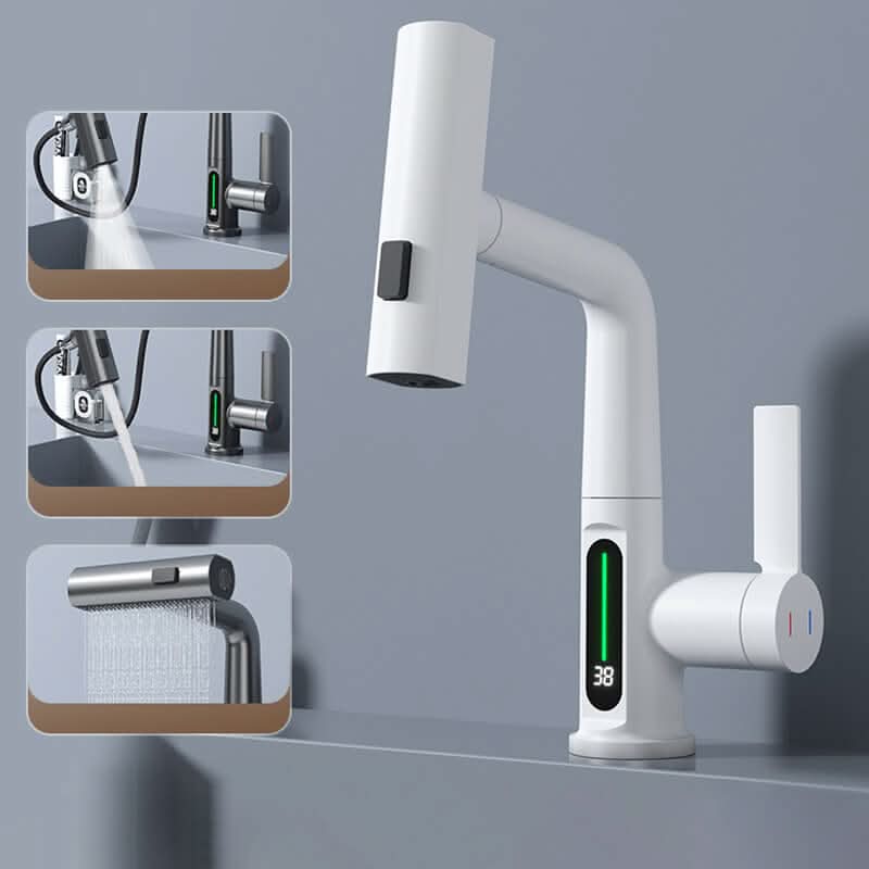 AquaNova Faucet - 360° Rotating Tap With LED Temperature Display