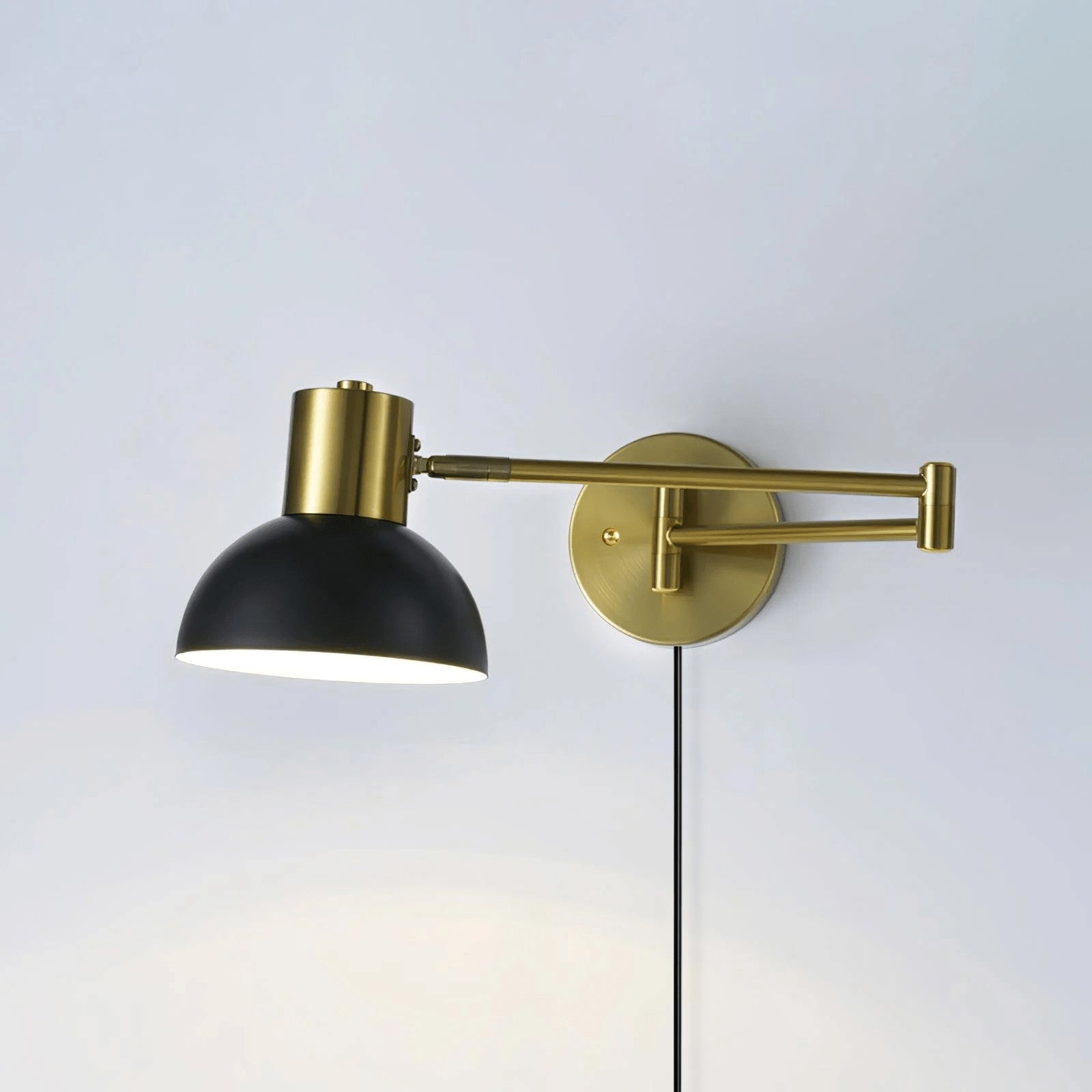 Adjustable Arm Plug In Wall Lamp | Esilora