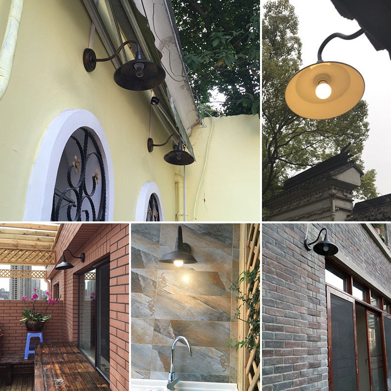 Velara Retro Vintage Wandlampe | Esilora
