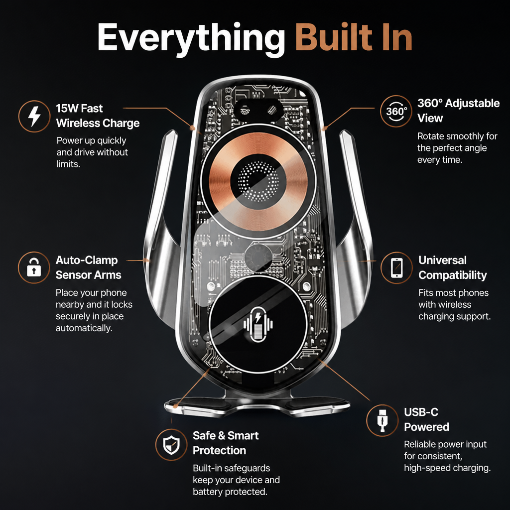 PowerGrip — Drive Focused, Fully Charged, and Totally In Control Every Mile - Esilora