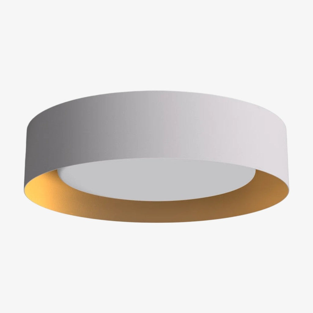 Velcora Contemporary Metal Flush Mount Ceiling Light – Elegant Drum Ceiling Fixture for Bedroom | Esilora