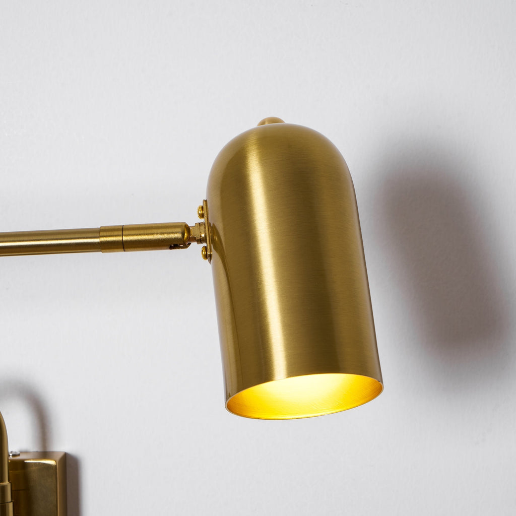 Adjustable Arm Plug In Wall Lamp | Esilora