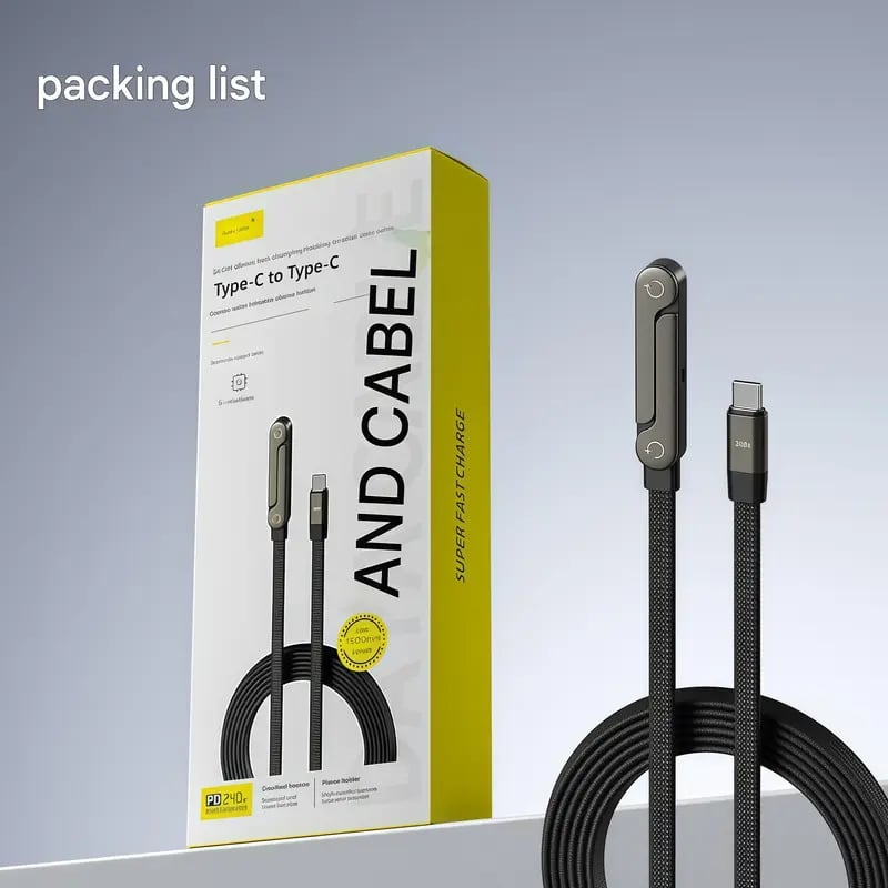 Power-Kabel für schnelles Laden und sicheren Halt bei uneingeschränkter Nutzung – Esilora