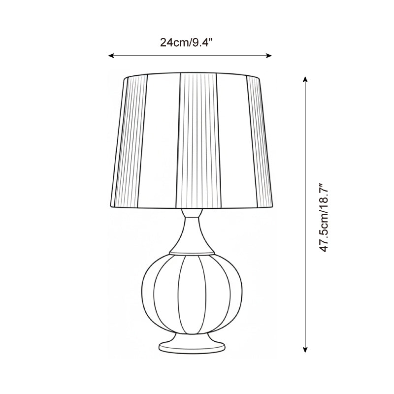 Harmony Stripe-bordlampe | Esilora