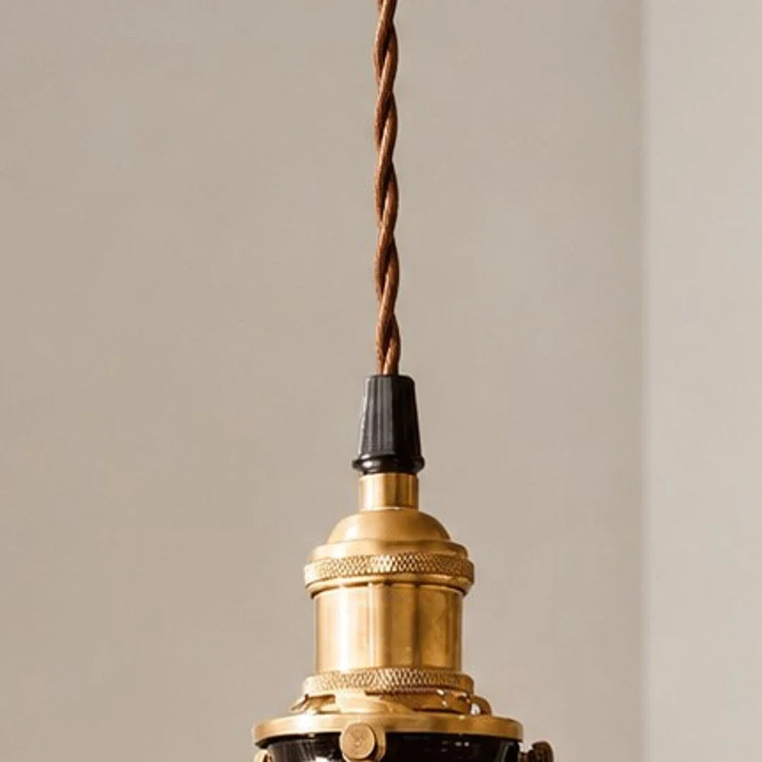 Pleated Ceramic Pendant Light | Esilora