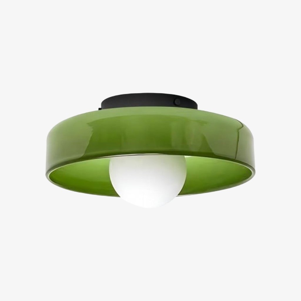 Lampada da soffitto e da parete Glasenti Halo Disc Orb – Illuminazione scultorea moderna per gli ambienti domestici U29 | Esilora