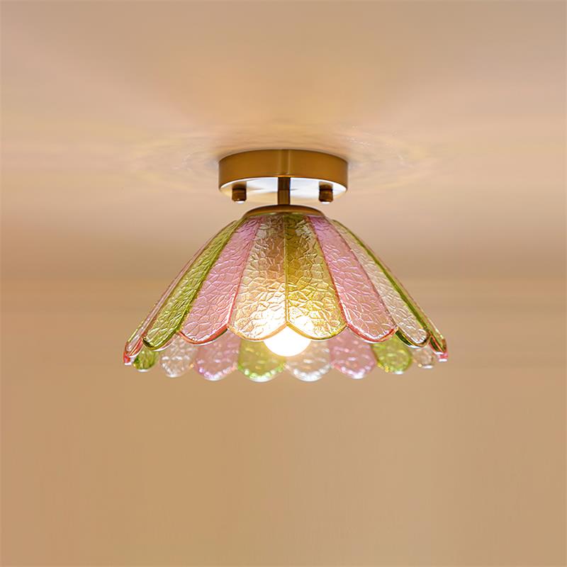 Leira-plafondlamp met rokdesign | Esilora