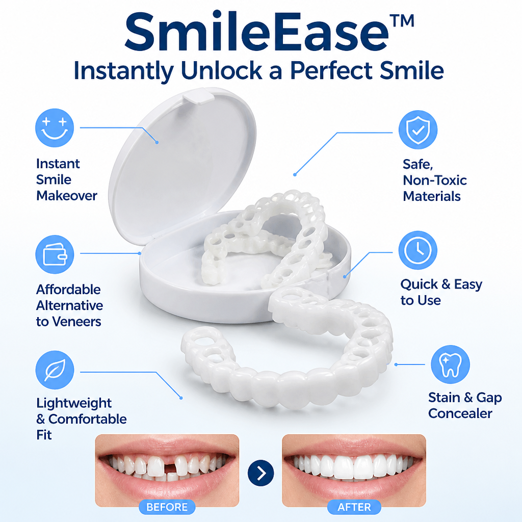 SmileEase — Desbloquea al instante una sonrisa perfecta que ilumina cualquier estancia - Esilora