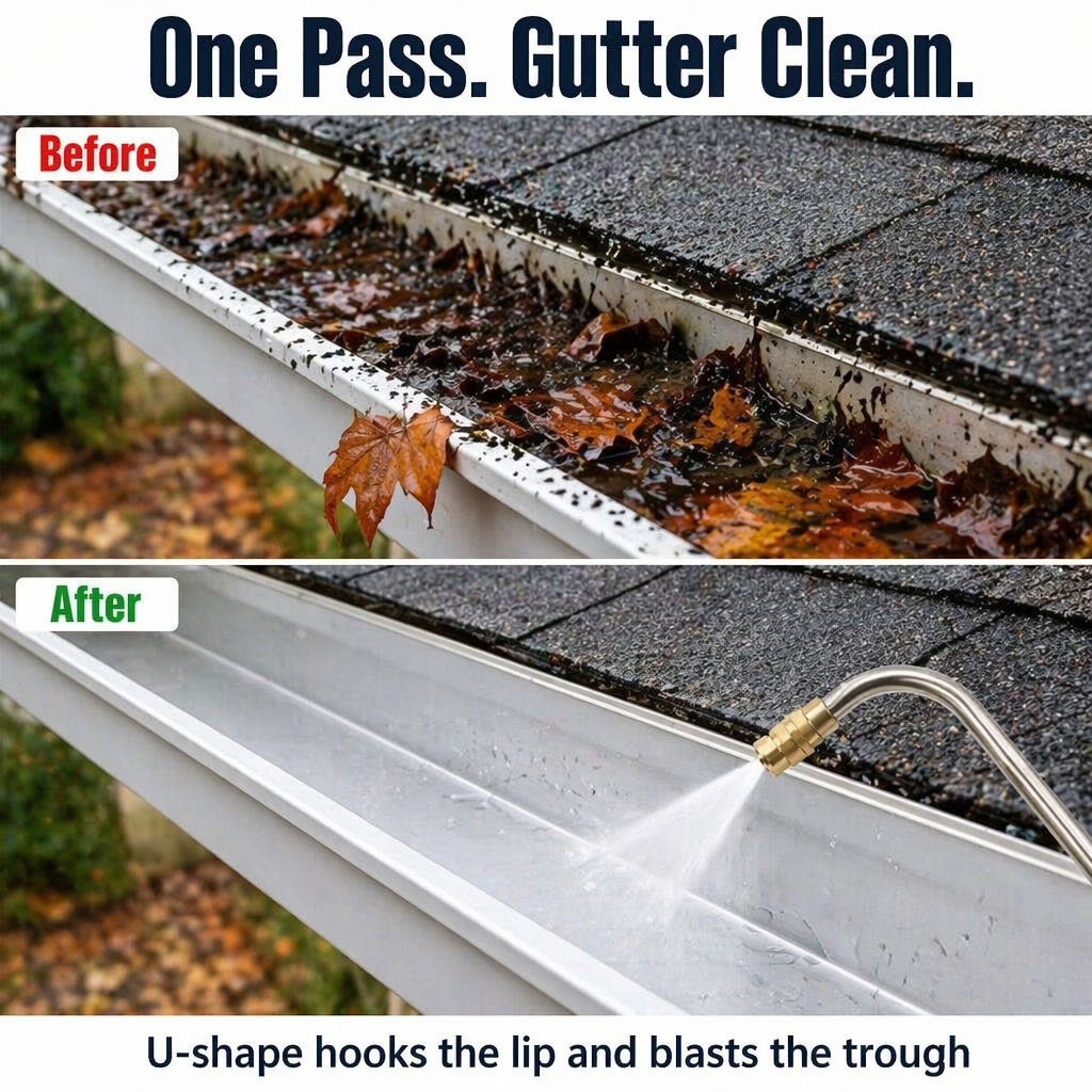 SkySweep — Blast Gutters, Siding & Second-Story Grime Without Climbing a Ladder - Esilora