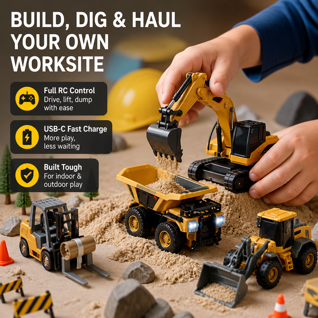 TitanRigs — הציתי את הביטחון והיצירתיות של ילדך בכל משימה בשלט רחוק - Esilora