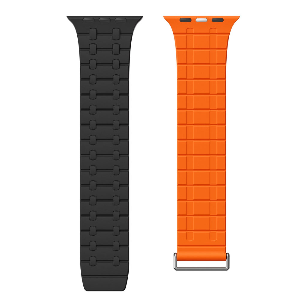 Bracelet magnétique en silicone pour montre connectée - Esilora