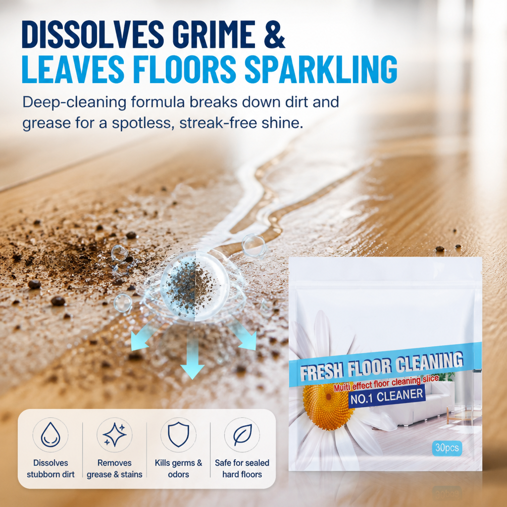 PureMist Floor Sheets — Transform Your Floors Into a Sparkling, Fresh Sanctuary Instantly - Esilora