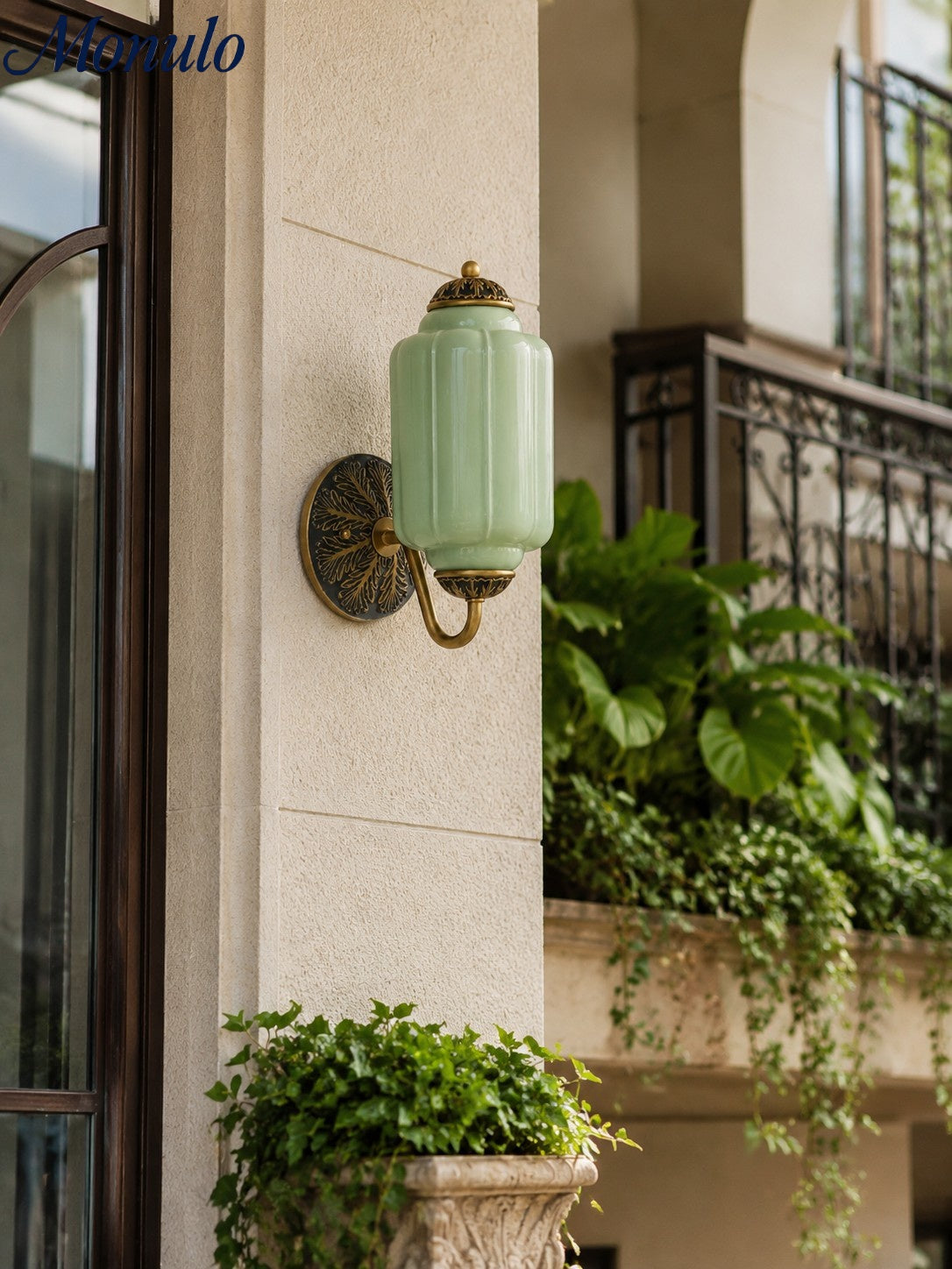 Vintage Milk Glass Sconce Bedside Hallway Eloise Wall Sconce | Esilora