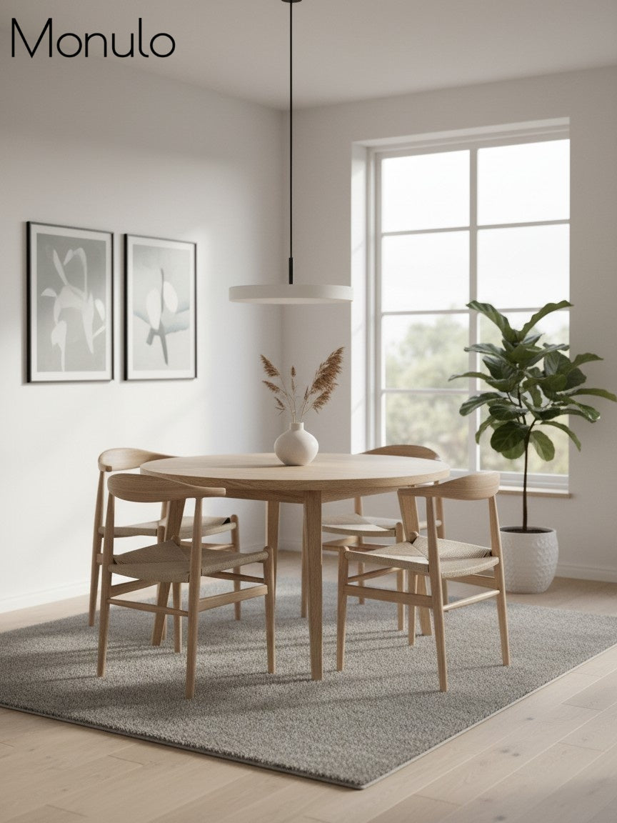 Modern Disc Pendant Light — Nordic Minimalist Fixture for Dining & Kitchen | Esilora
